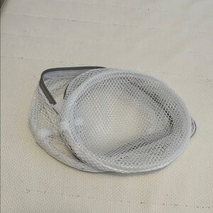 White Mesh laundry basket for delicates